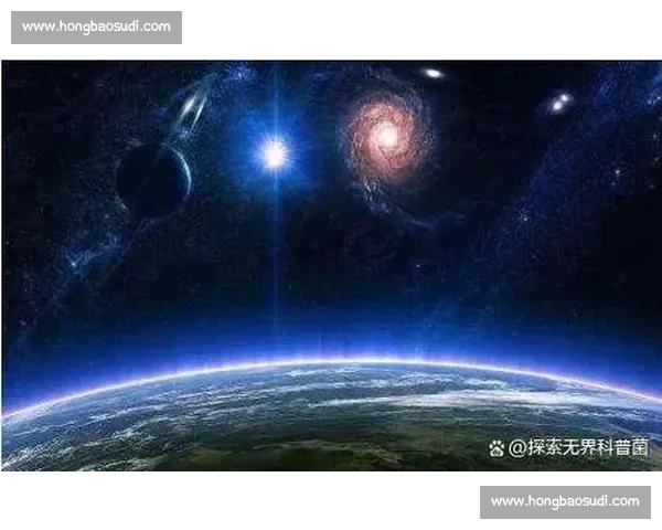 当超级月亮照亮夜空人类仰望星辰感受宇宙神秘与浪漫